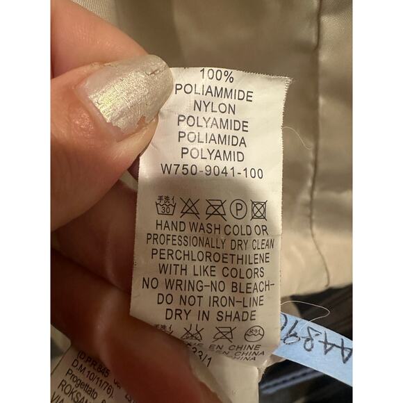 Rosanda Ilincic Cream Quilted Puffer Coat EU 38 US 2 Quiet Luxury Minimalist - Picture 12 of 12